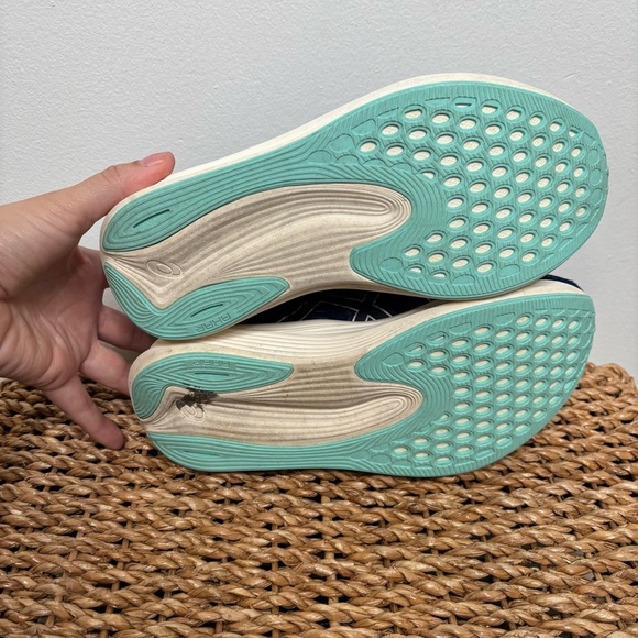 Asics Sneakers Women’s Size 7.5 Evoride Speed 2 Blue Expanse Navy Blue FF blast - Picture 10 of 11